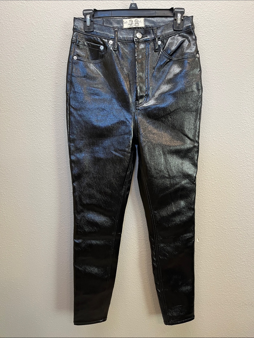We the free phoenix coated skinny jeans size 28 FLAW
